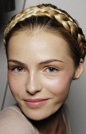 Crown Braid Hairstyle