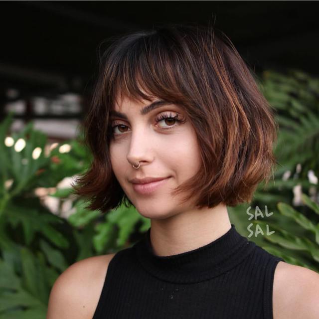 40 Most Flattering Bob Hairstyles for Round Faces