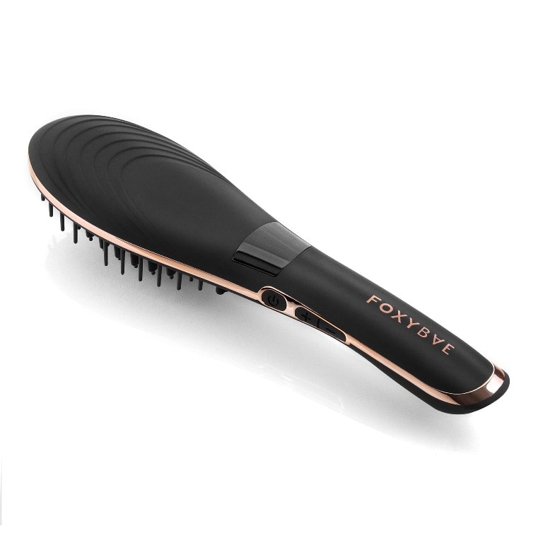 FoxyBae Rose Gold Straightening Brush