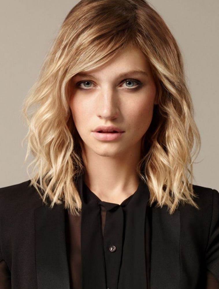 Medium length hair style 2020