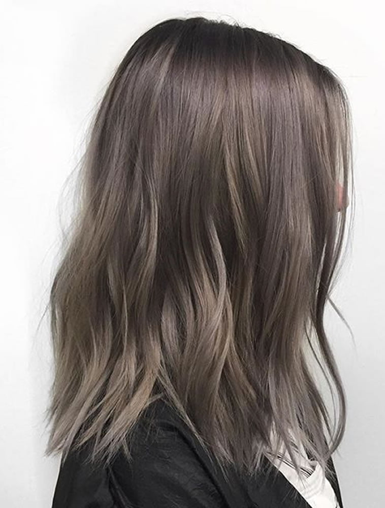 Dark ash brown color 2019