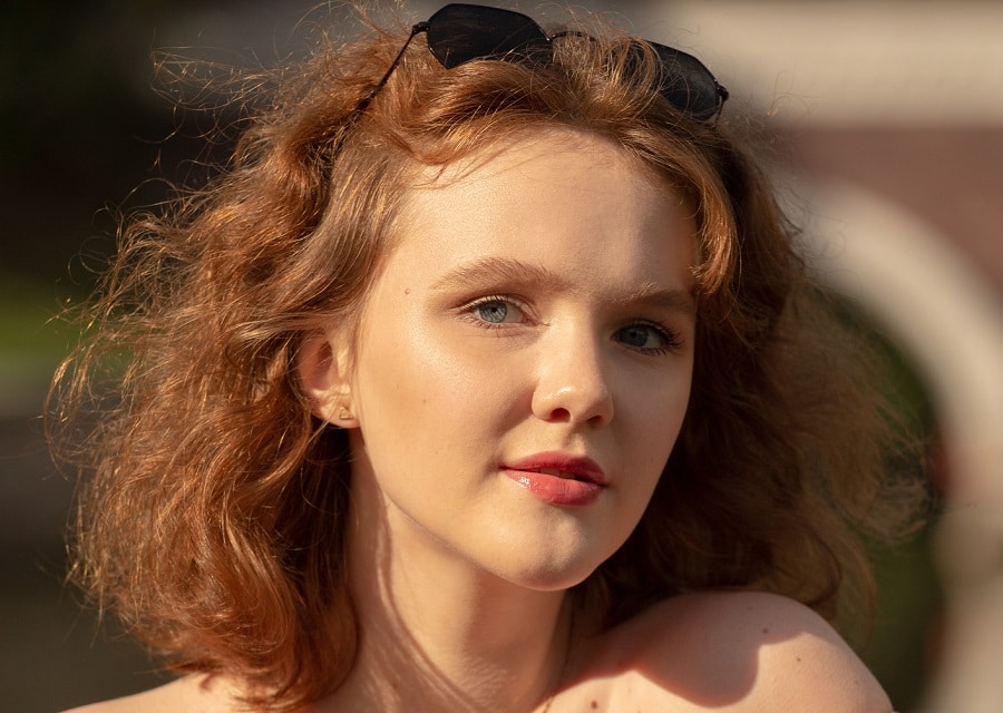 beach waves with medium hair