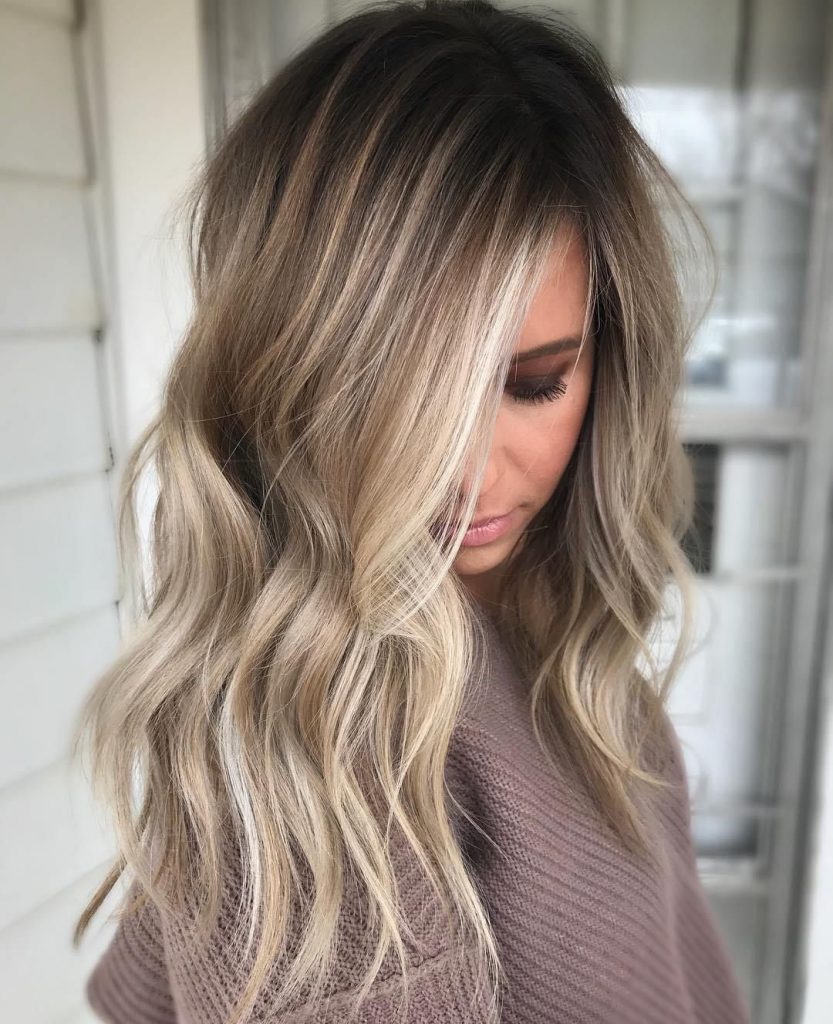 Balayage blonde hair 2022-2023