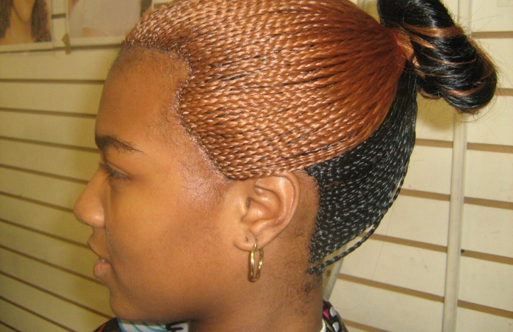 Micro Braids Hairstyles