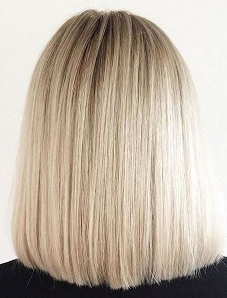 Refulgent Blonde Hair Colors For Straight Hair 2017