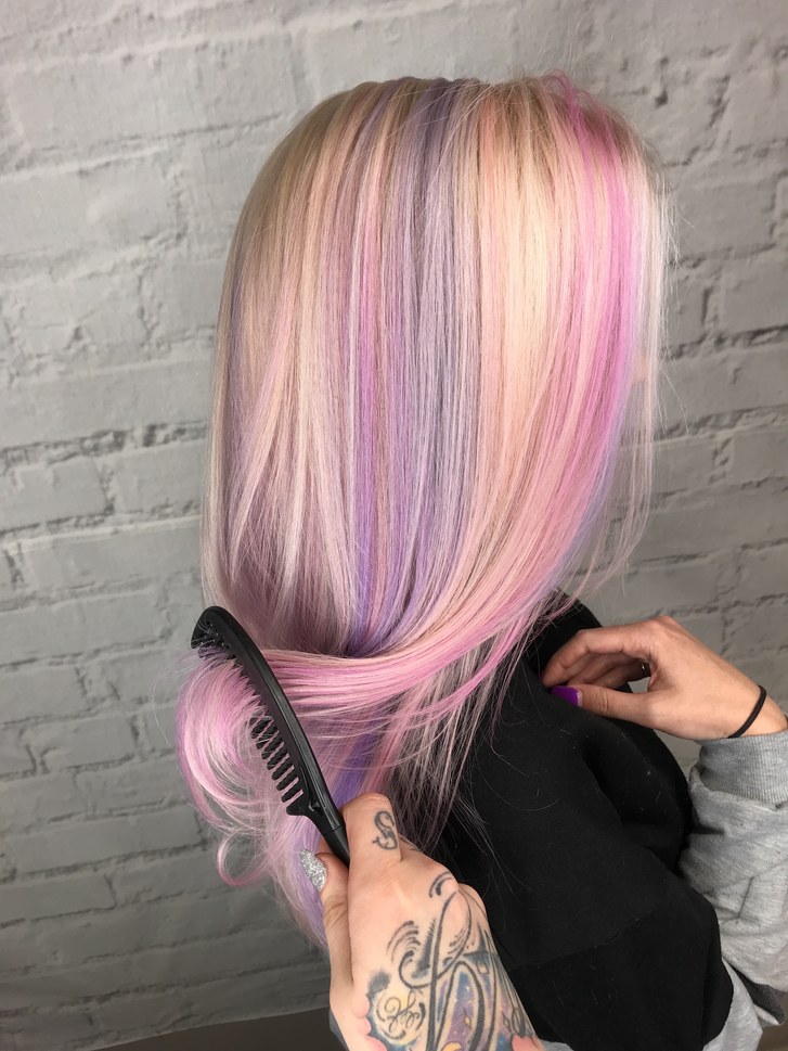 Pastel Hair Color