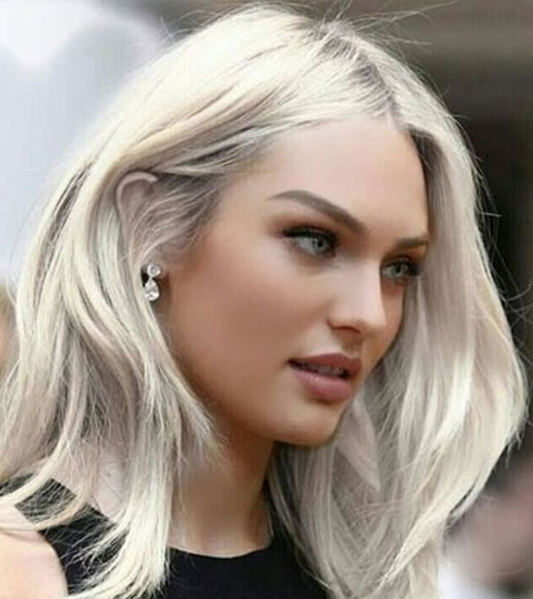 Blonde hair color