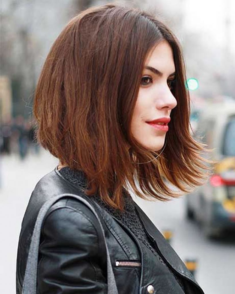 Lob (long bob) Haircuts for Women in 2021-2022