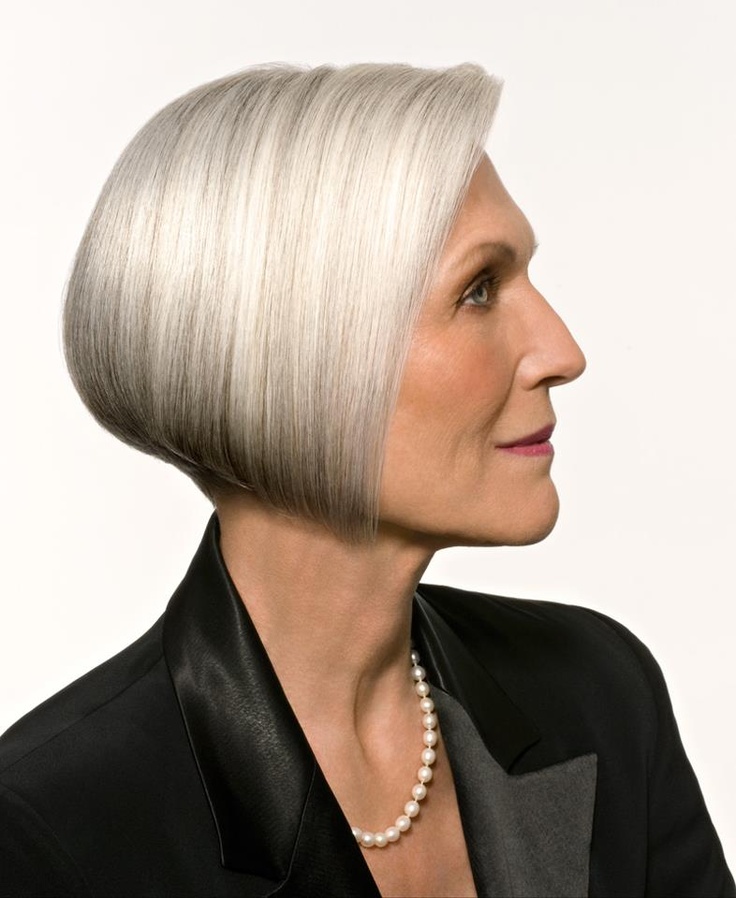 Bob haircuts for older women in 2022-2023