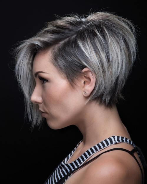 Short Bob Hairstyles and Short Haircuts for Fine Hair 2019-2020