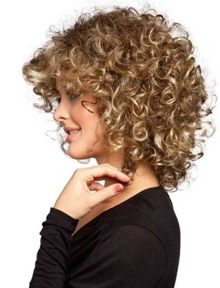 Hottest Blonde Hair Colors For Curly Hair 2017