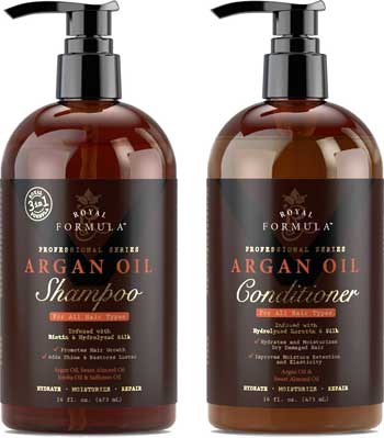 ROYAL FORMULA - Moroccan Argan Oil Shampoo and Conditioner Set