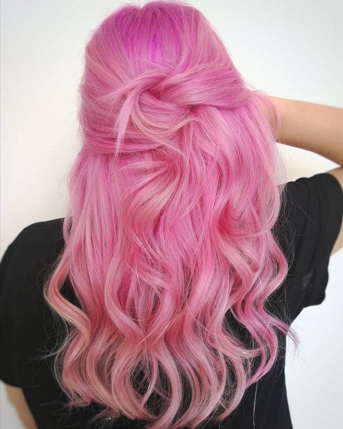 Pink Hair Color