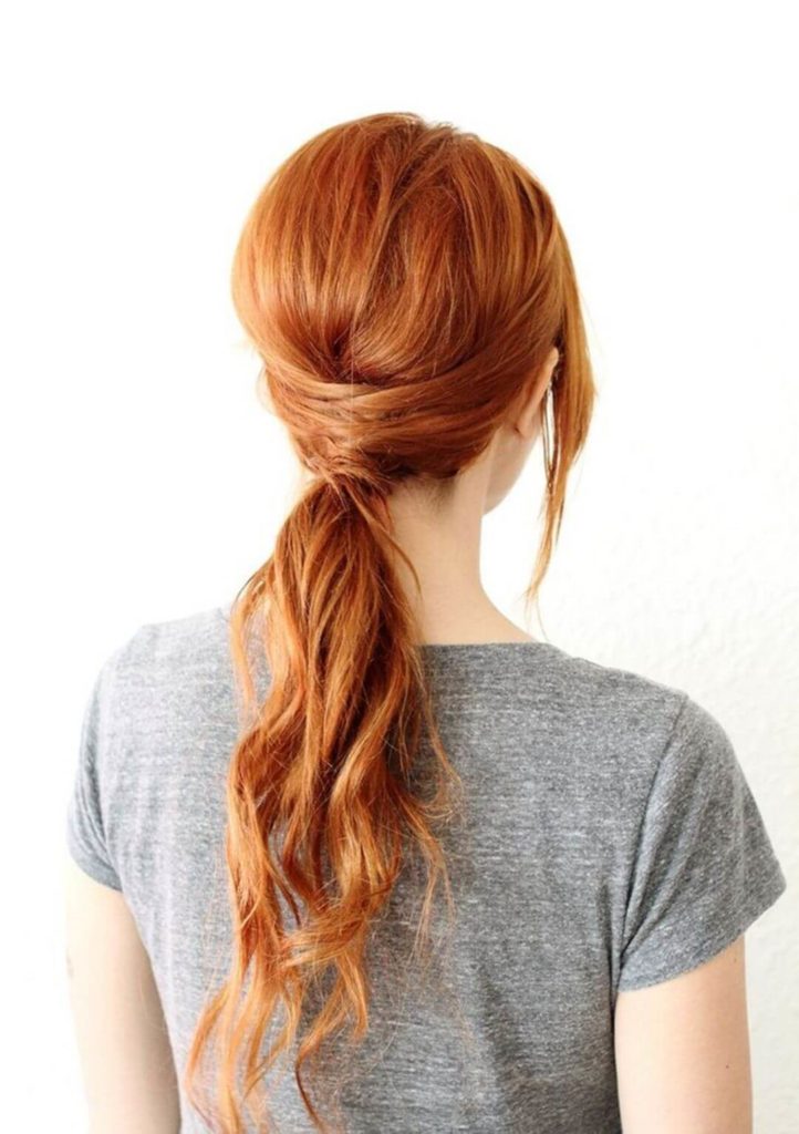 Criss Cross Ponytail