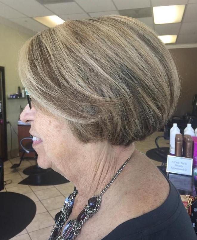 Short Bob Haircuts for Women Over 60 in 2021-2022