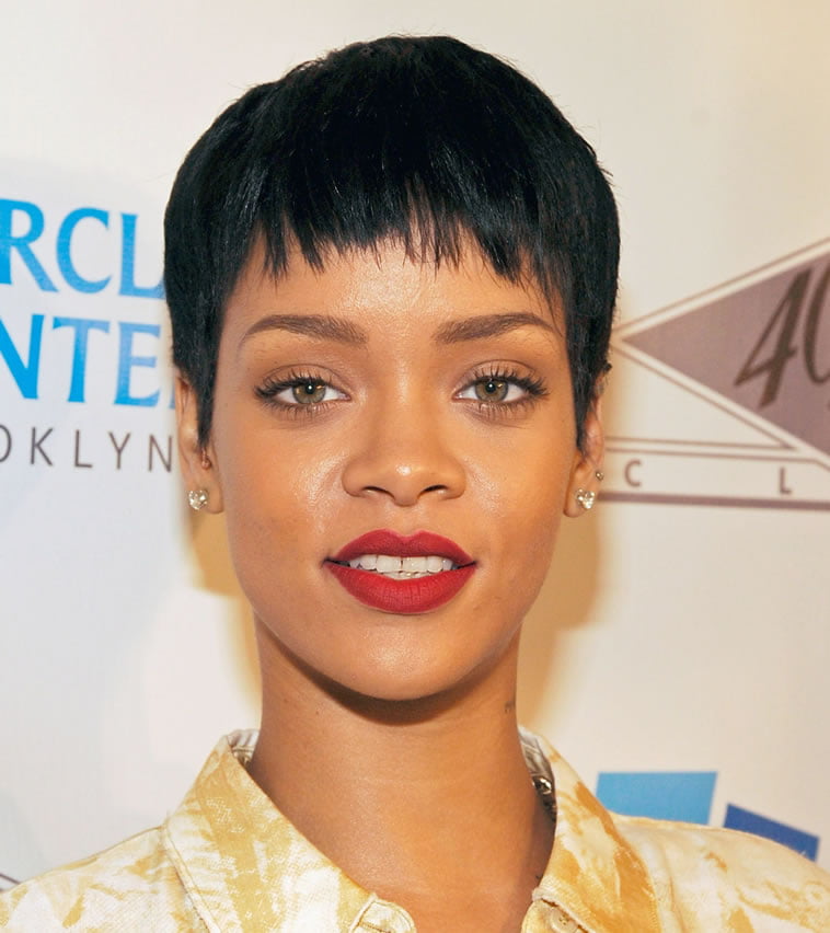 Rihanna pixie hairstyles