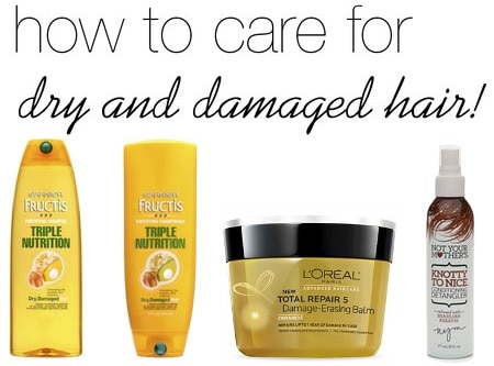 Products for dry and damaged hair