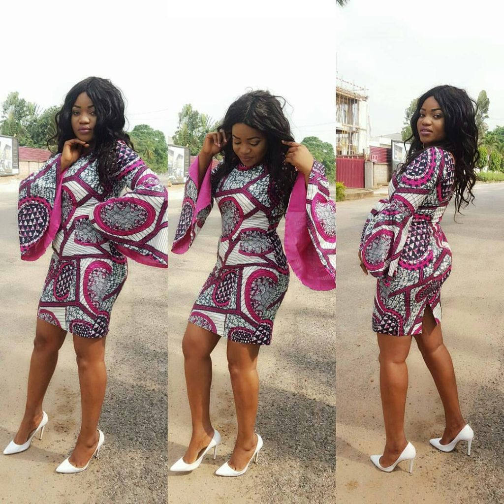 Ankara Short Gown Styles 