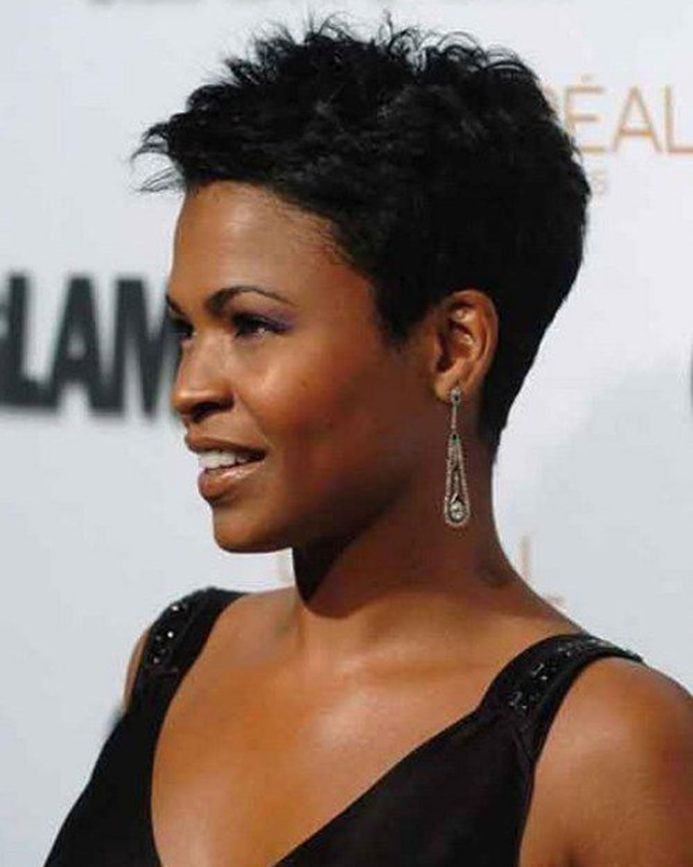 black haircut for women