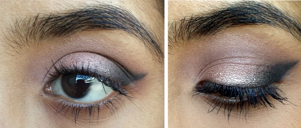 Dark smokey eye valentine's day makeup