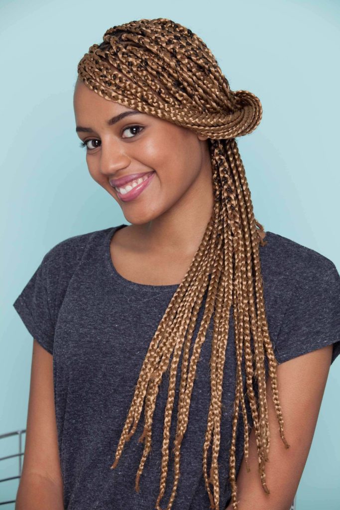 Blonde Box Braids