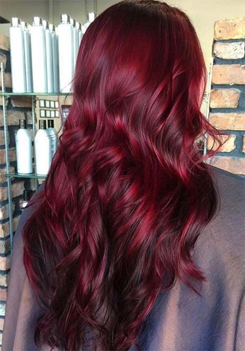 Burgundy Hair Color