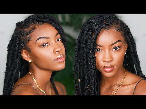 LIGHTWEIGHT CROCHET FAUX LOCS feat. Freetress Braid - Hipsta Loc | Slim Reshae