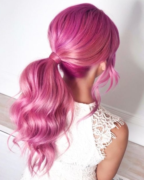 Pink Hair Color