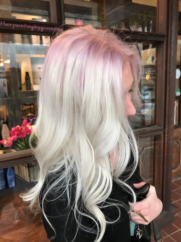 Rose Gold Hair Color