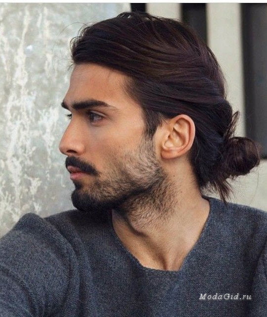 Long Hairstyles for men 2017 with beard