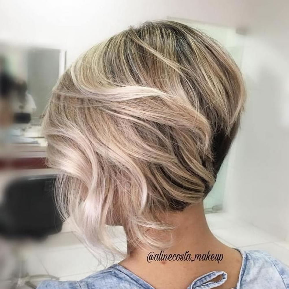 2018 Balayage Ombre Bob Haircuts and Hairstyles