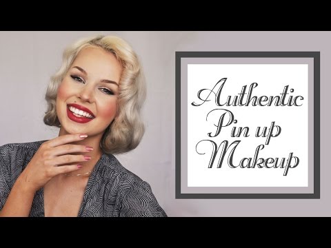 Authentic Pin Up Makeup | Based on Paintings