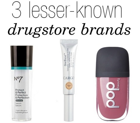 Lesser known drugstore beauty brands