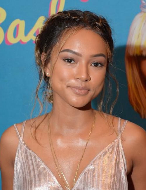 Messy braids hairstyle karrueche tran 2019-2020