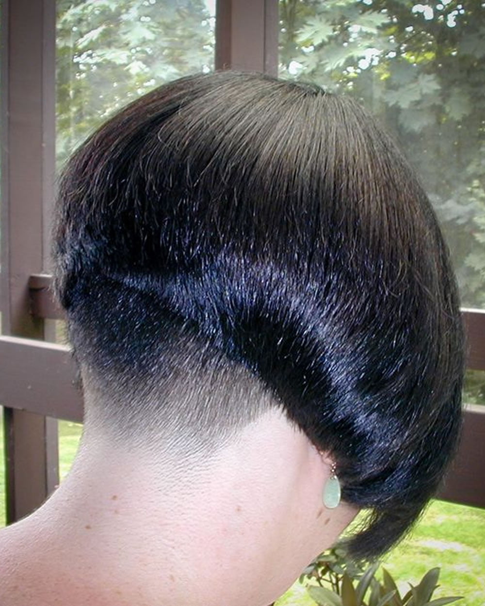 Nape Shaving Bob Haircuts