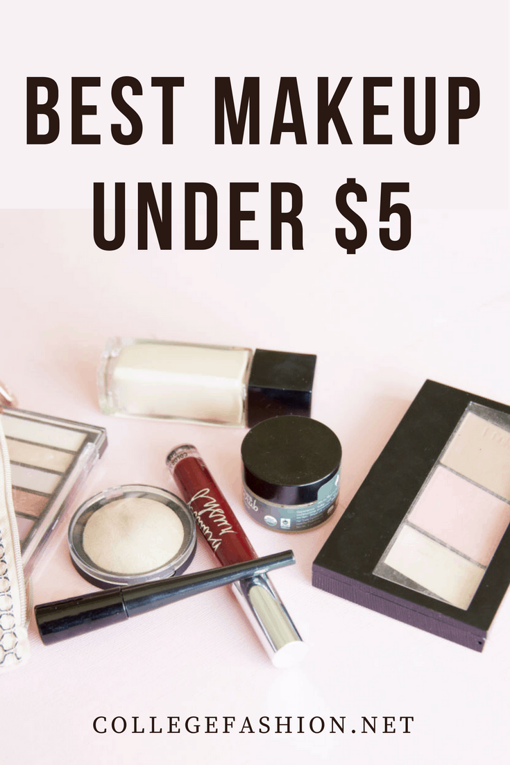 Best makeup under $5 - best products at the drugstore