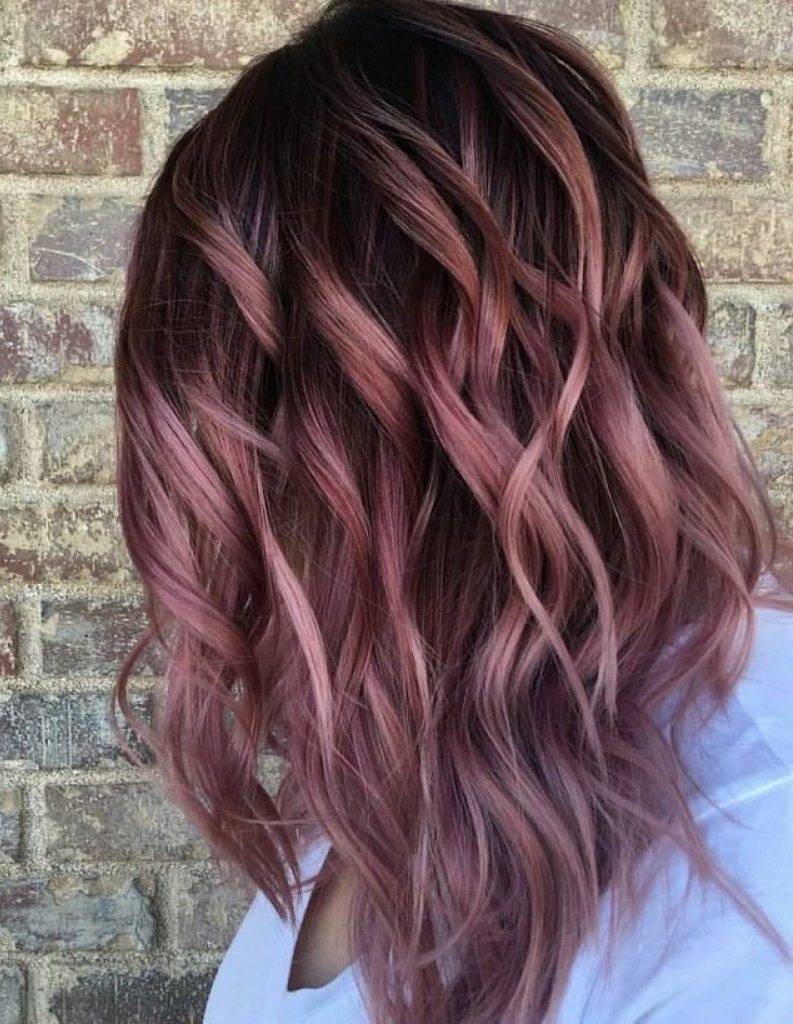 Rose Gold - Hair Colors For Spring