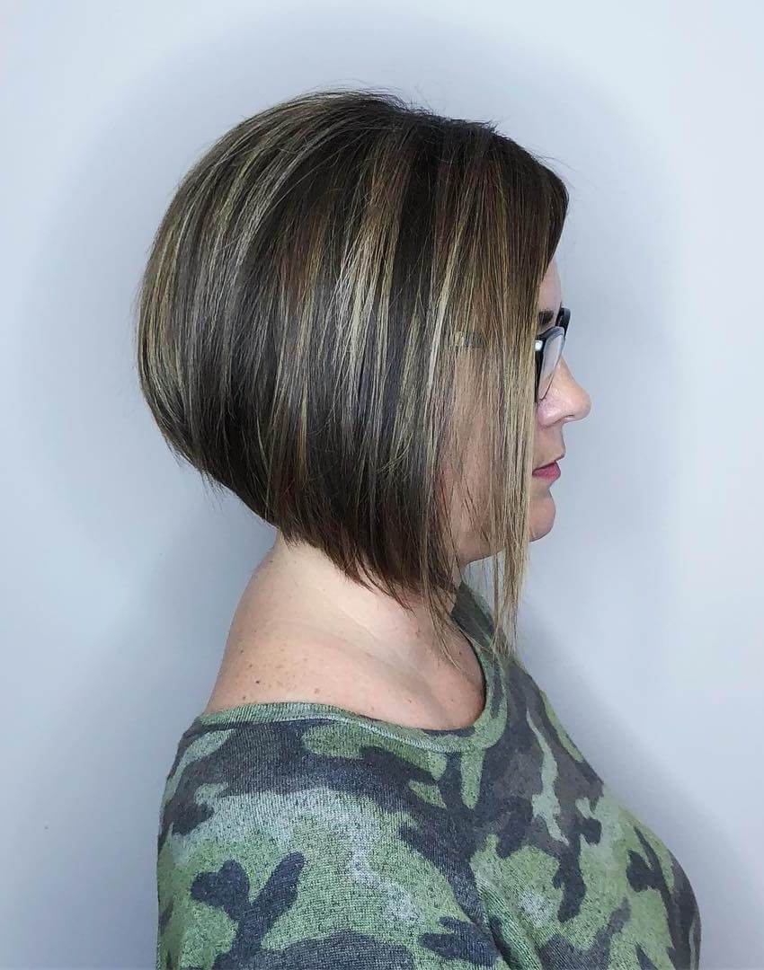 A Line Bob Haircuts