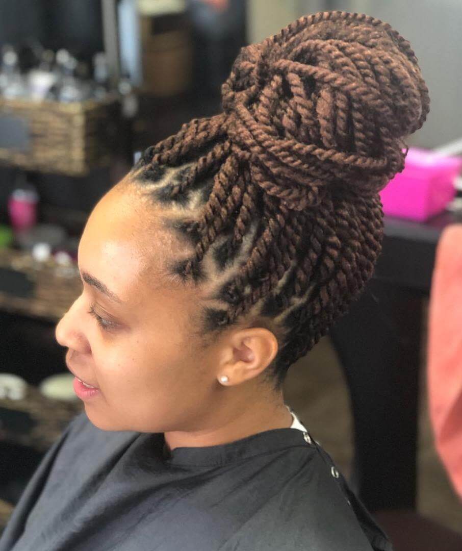 Senegalese Twist Hairstyles