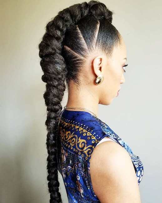 Mohawk Braids