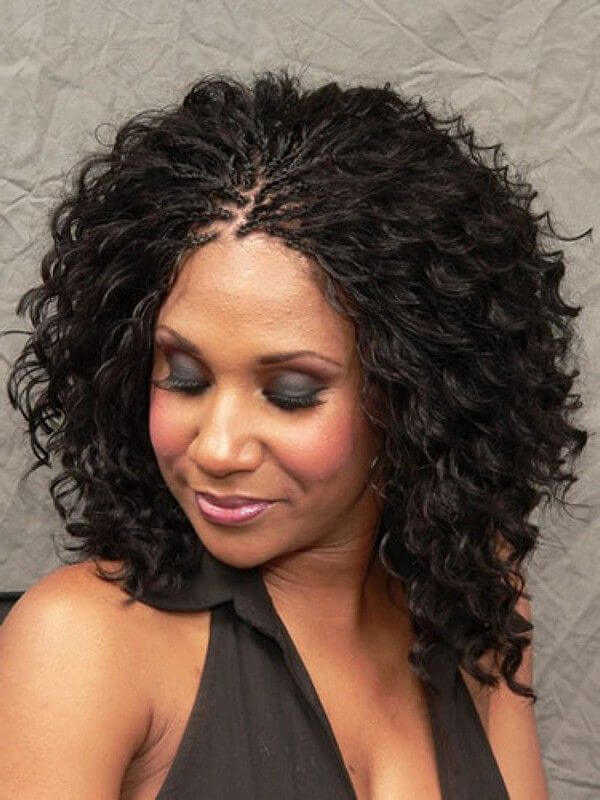 Micro Braids Hairstyles