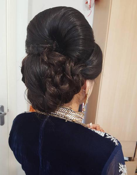 Updo hairstyles and haircuts with bun