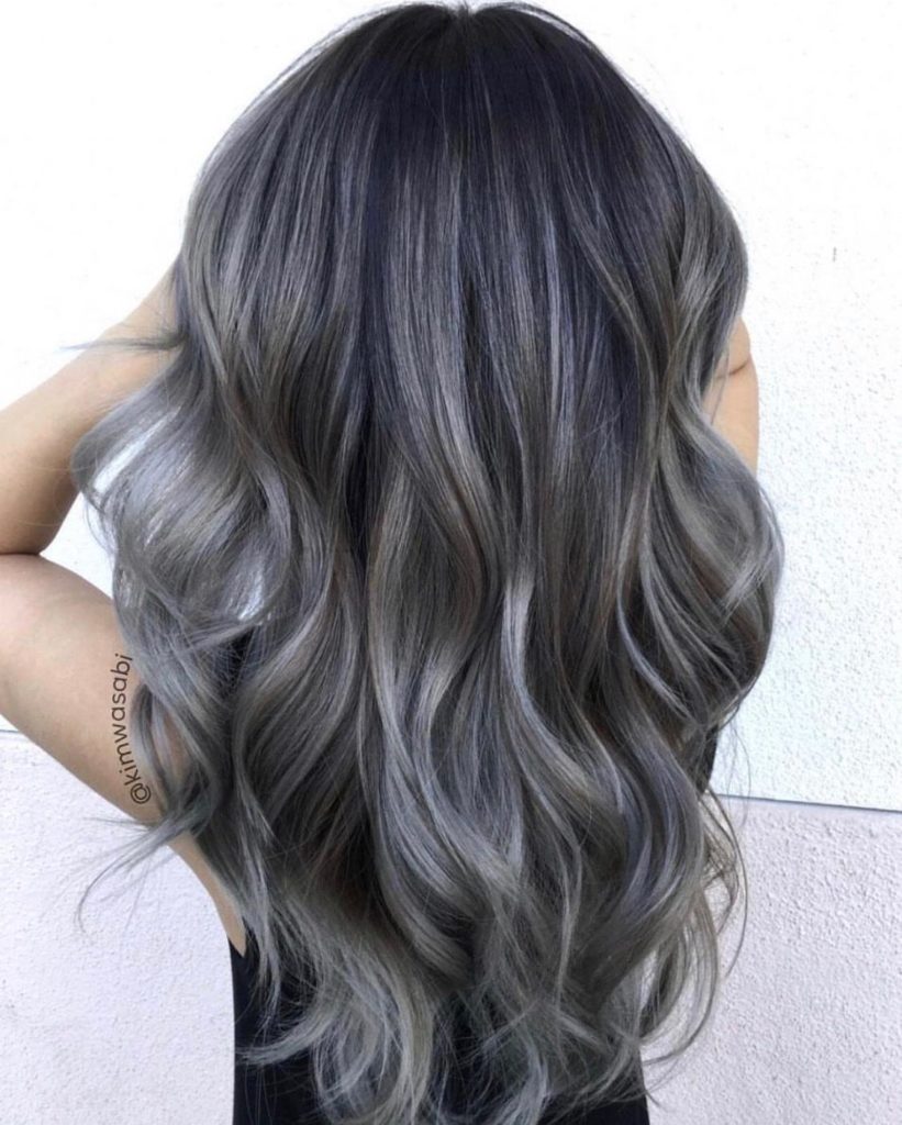 Charcoal Hair Color - Hair Colors For Spring