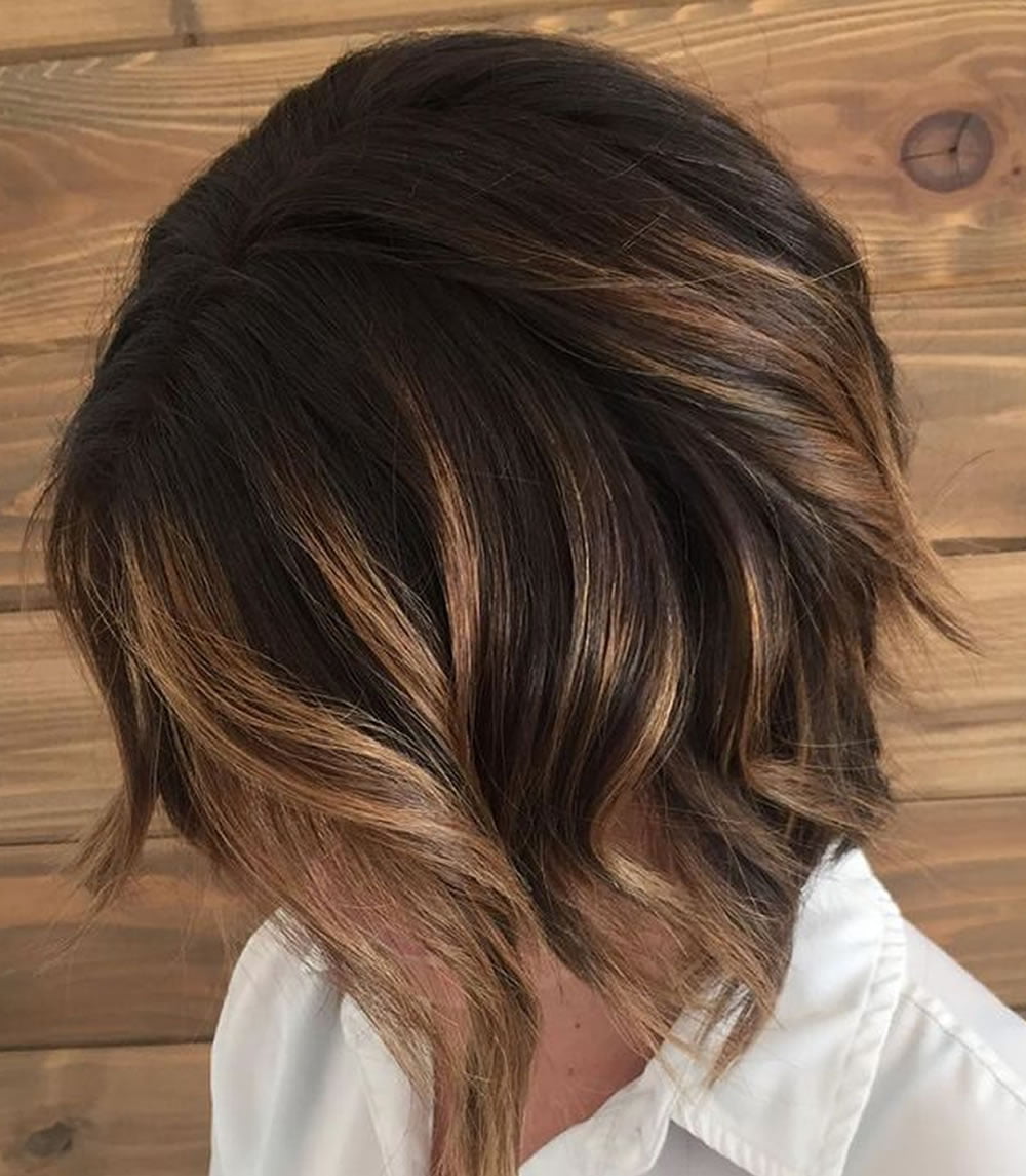 2018 Balayage Ombre Bob Haircuts and Hairstyles