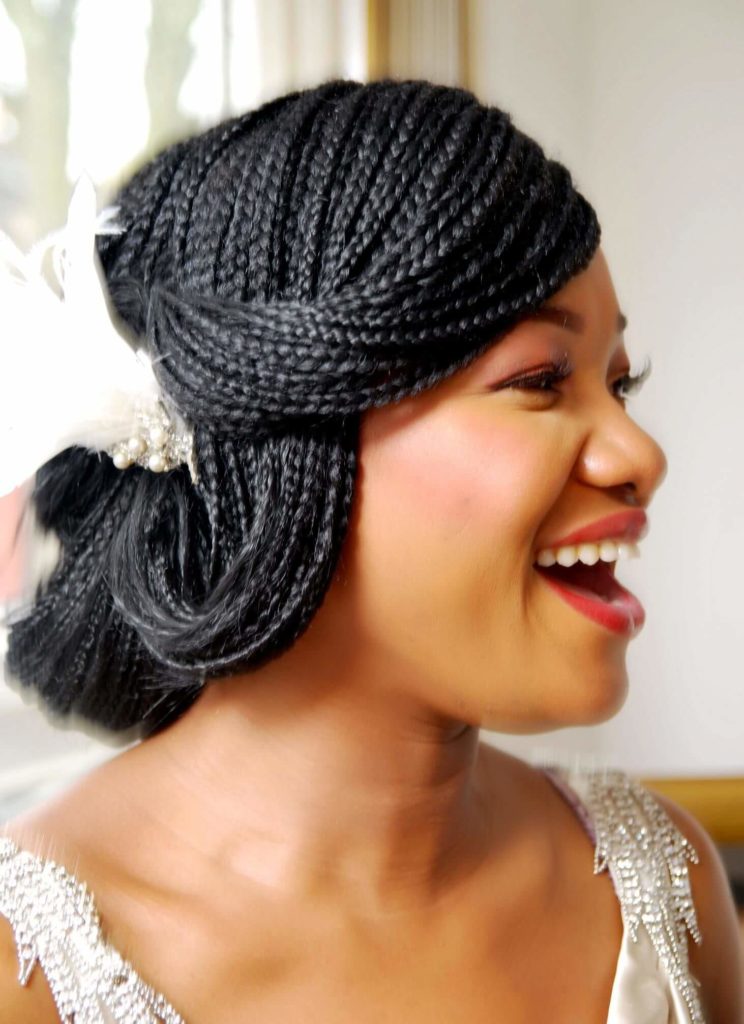 Box Braids for Wedding