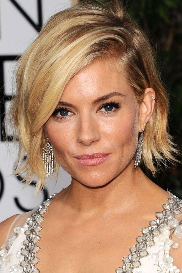 Short hairstyle for blonde women