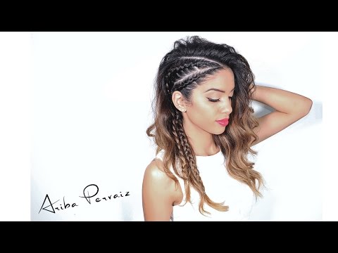 How To: Faux Undercut (Viking Braids) - HAIR TUTORIAL | ARIBA PERVAIZ