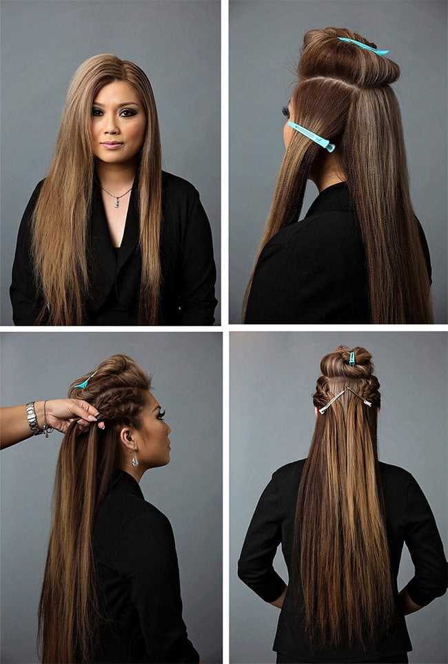 Easy Long Braided Hairstyles