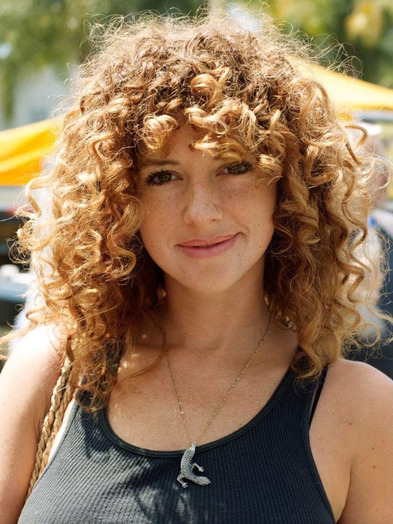 Curly Hairstyles With Bangs