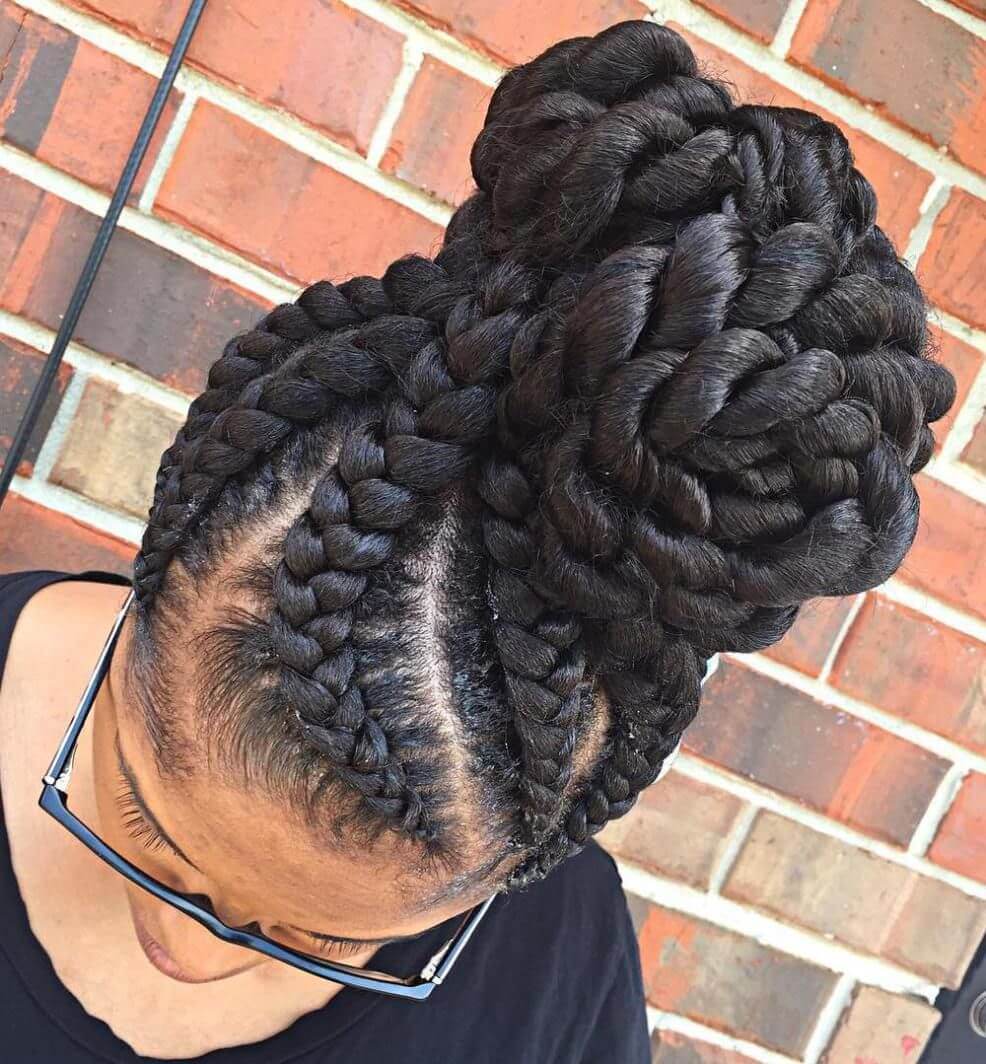 Goddess Braids Hairstyles